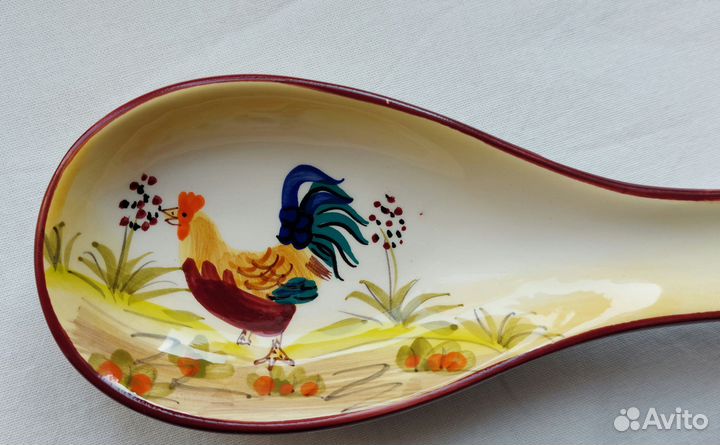 Подставка под ложку керамика