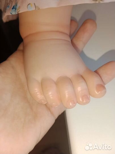 Кукла Реборн силиконовая девочка 50 см с одеждой