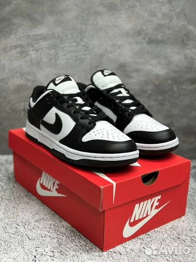 Кроссовки Nike Dunk Low Next Nature Black White