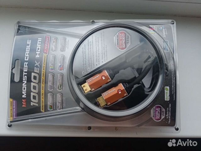 Monster Cable 1000ex hdmi 1m (3.28ft)