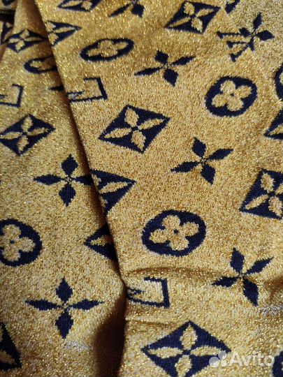 Женские носки Louis Vuitton с люрексом