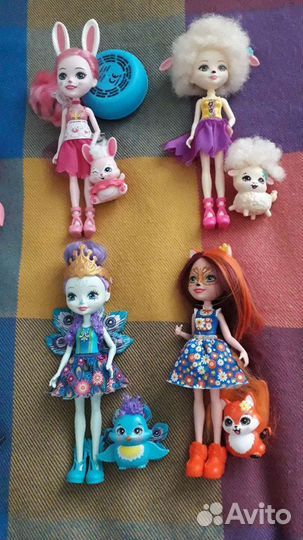 Куклы энчантималс с питомцами