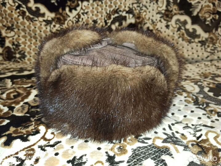 Шапка норковая мужская