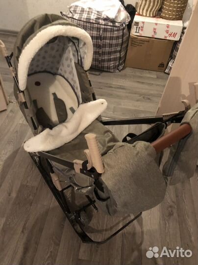 Санки коляска ника 7 8