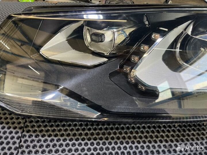 Фара лев. Volkswagen Touareg