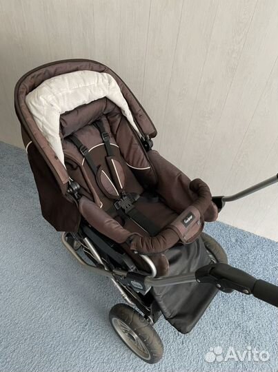 Emmaljunga Коляска 2 в 1 прогулочная с люлькой