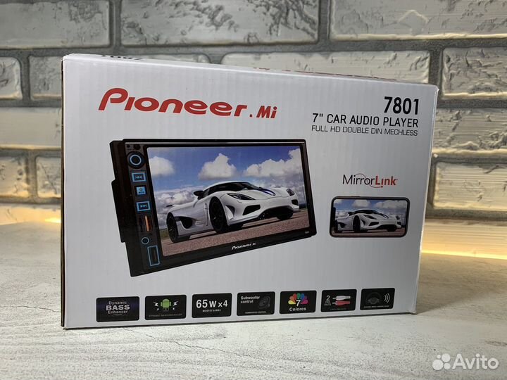 Магнитола 2 din pioneer