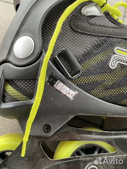 Роликовые коньки Fila crossfit