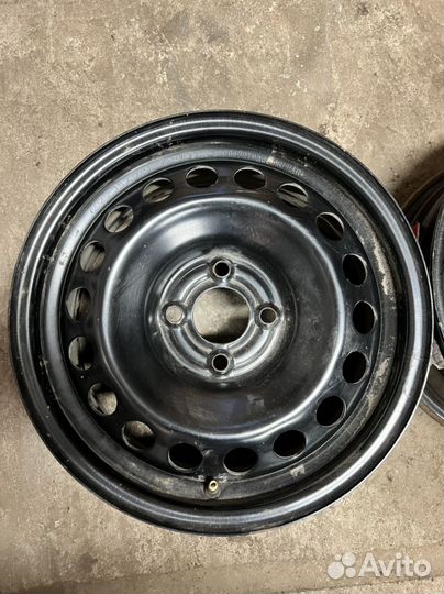 Диски стальные R15 Renault Nissan