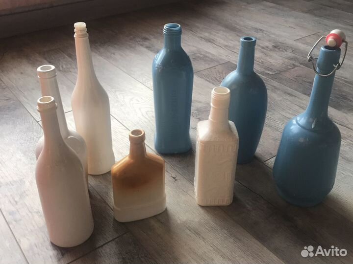 Бутылки для интерьера