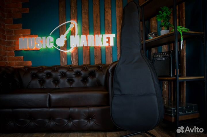 Чехол для акустической гитары утепленный