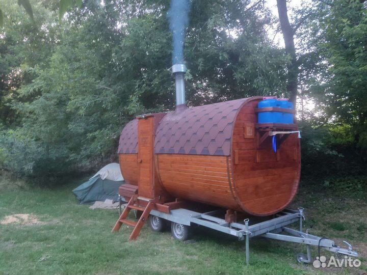 Аренда бани на колесах