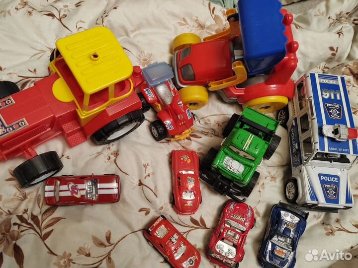 Детские машинки игрушки пакетом