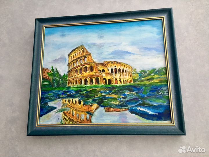 Картины маслом Рим и Mилан