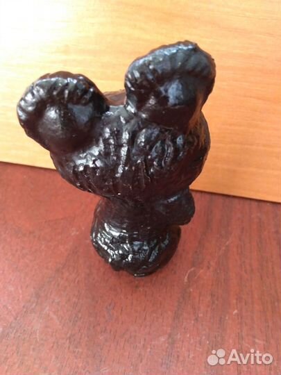 Статуэтка Мишка Олимпийский Металл СССР