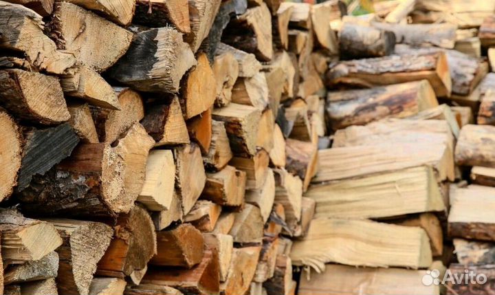 Дрова березовые наколотые