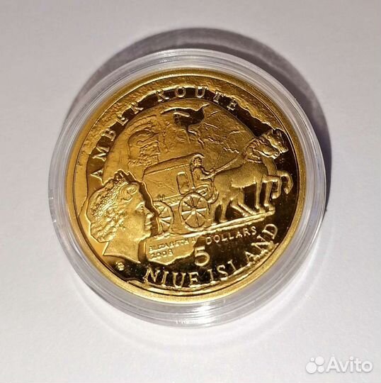 Золотая монета 0.5 oz 
