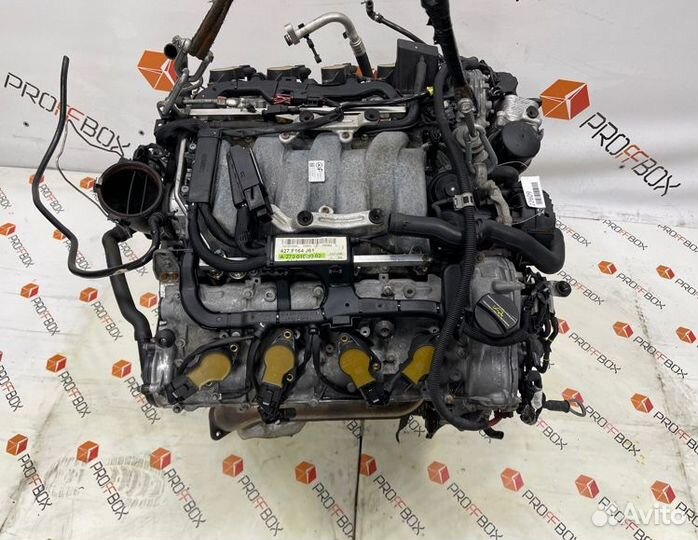 Двигатель 4.7 S450 W221 S-class mercedes Япония