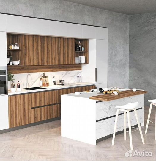 Прямые кухни на заказ