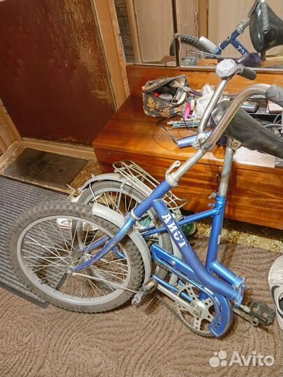 Велосипед аист бу взрослый складной