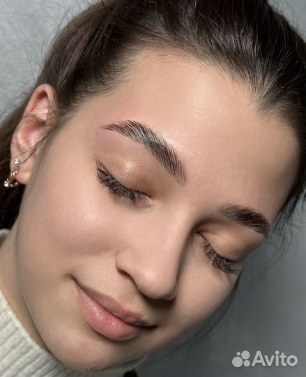 Оформление бровей