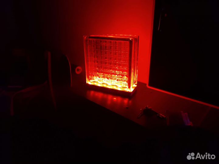 Лампа-Стеклоблок Большая