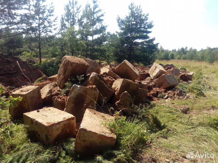 Блоки фундаментные