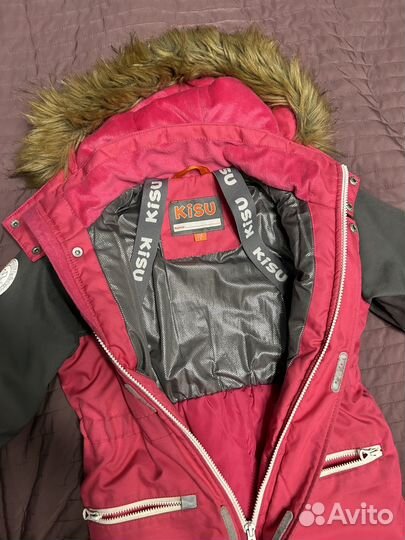 Зимний комбинезон для девочки 116