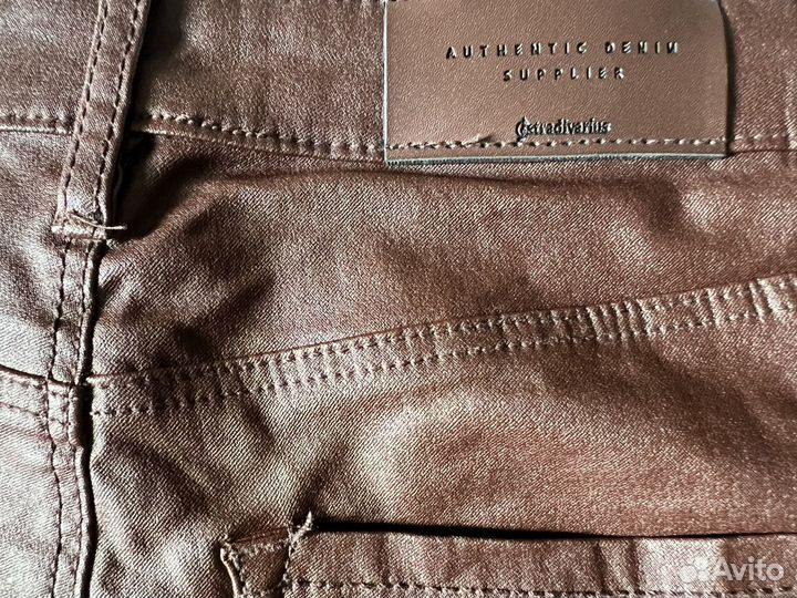 Брюки кожаные Stradivarius 36 размер