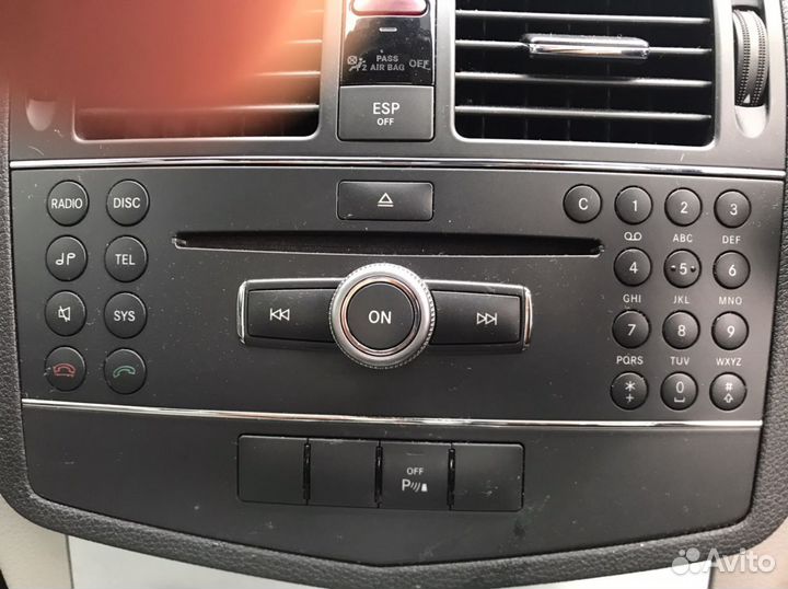 Мерседес w204 магнитола