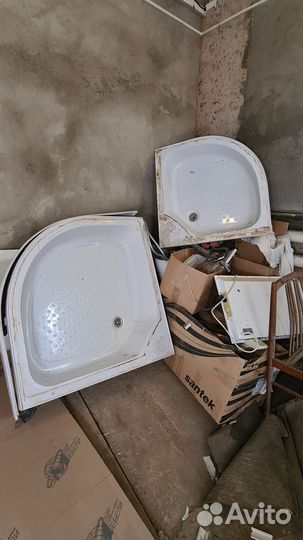 Душевая кабина, перегородки двери, поддоны