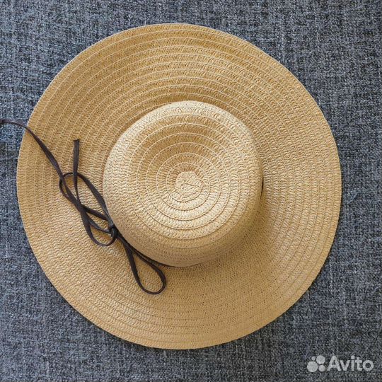 Шляпа соломенная женская