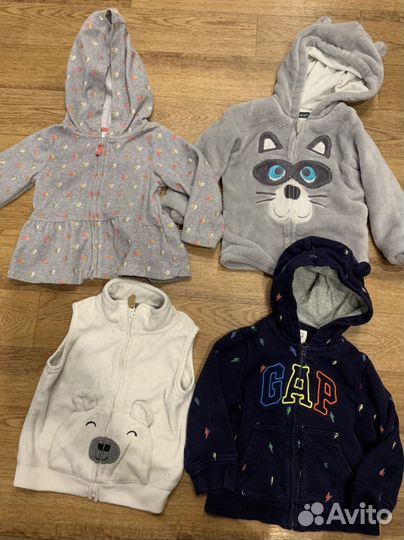 Пакет одежды на девочку 9-12м