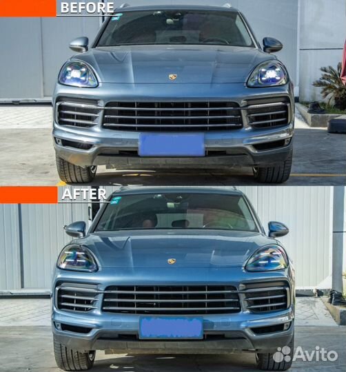 Фары Full LED Porsche Cayenne 9Y0 E3 2024 style