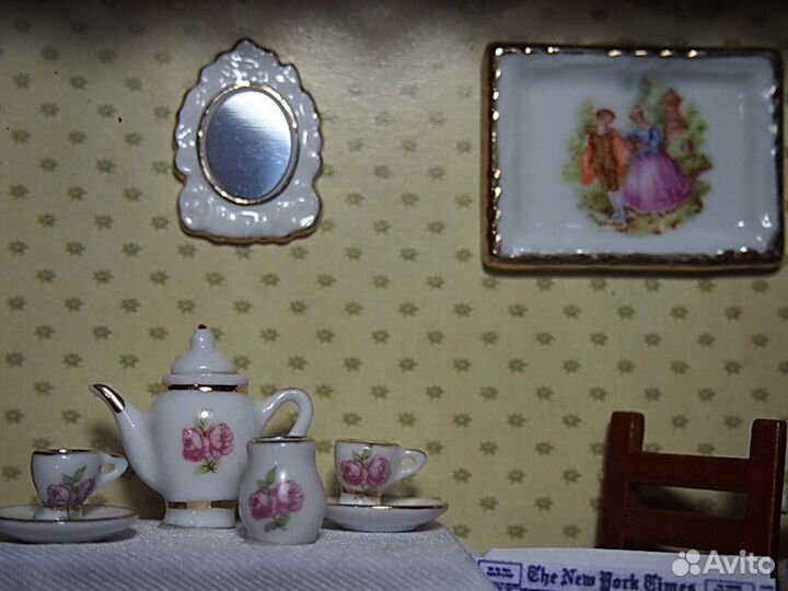 Коллекционная миниатюра, румбокс Reutter Porzellan