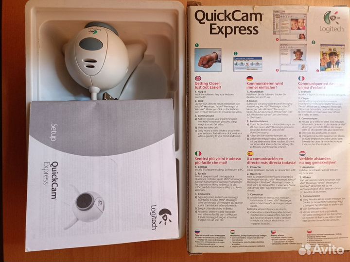 Веб-камера Logitech QuickCam Express