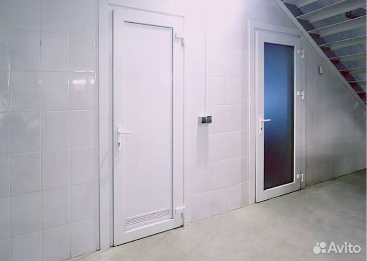 Пластиковые двери изготовление и установка