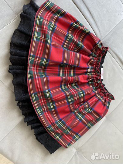 Сарафан в клетку