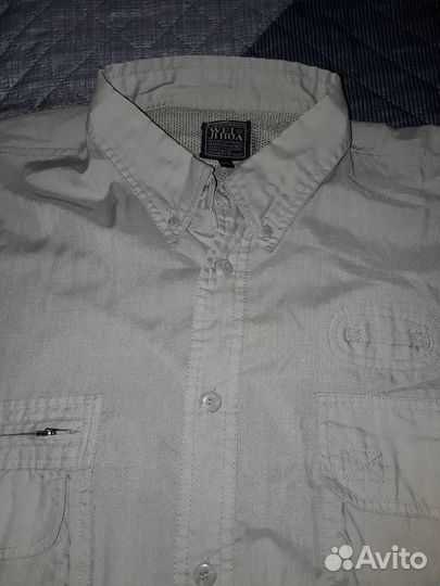 Рубашка мужская Сафари с сеткой, размер XXL (56)