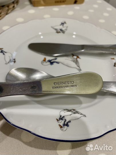 Столовые приборы для малыша (3 предмета)