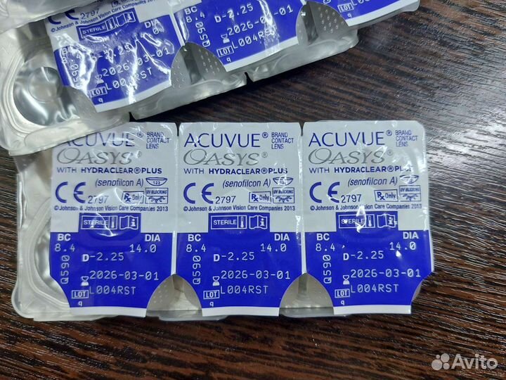 Линзы контактные acuvue oasys двухнедельные