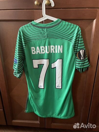 Игровая футболка/Бабурин/Зенит/Uefa/L/Nike/17