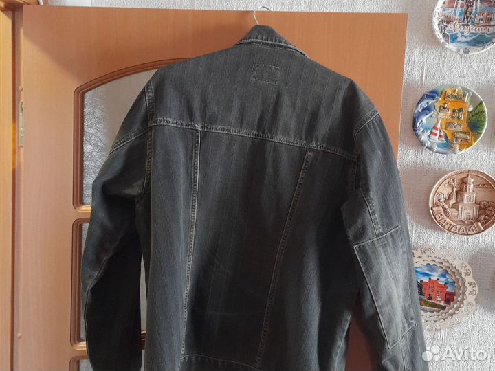 Джинсовая куртка мужская(черная)