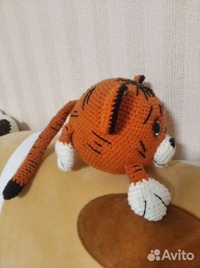 Вязаные игрушки ручной работы