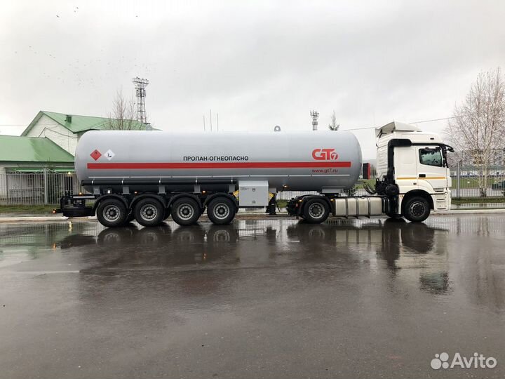 Полуприцеп газовоз GT7 ППЦТ-50, 2023