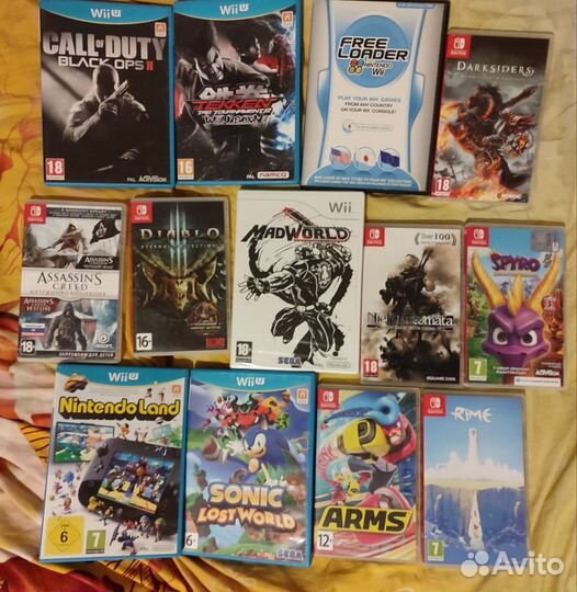 Игры Ps 4 5 psp xbox 360 xbox one switch wii U