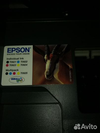 Цветной принтер и мфу Epson TX117