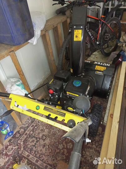 Снегоуборщик Huter sgc 4000l, 7л.с. + фонарем