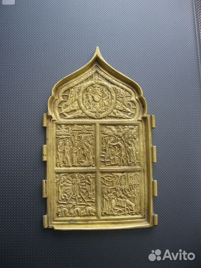 Створка большого литого складня