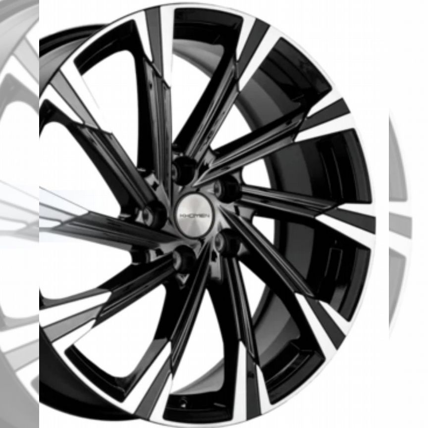 Литые диски Khomen Wheels KHW1901 7.5×R19 5×108
